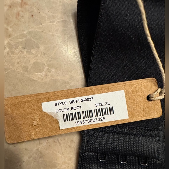 SKIMS COTTON RIB PLUNGE BRALETTE - Picture 11 of 11